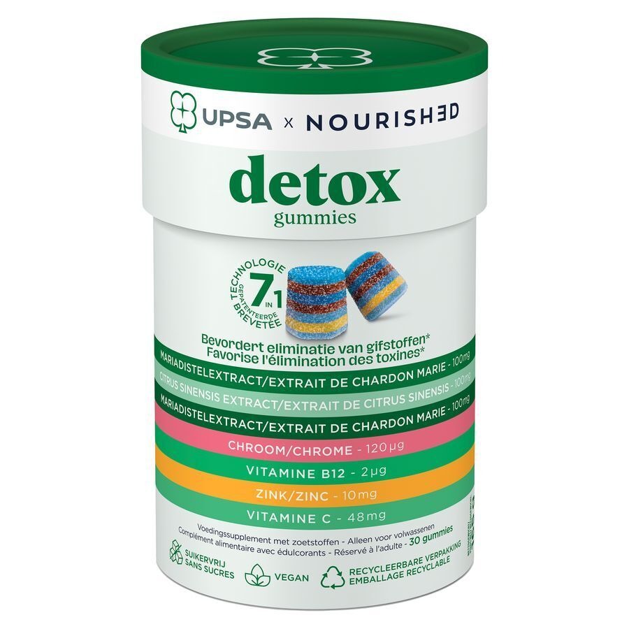 Upsa Nourished Detox 30 Gommes