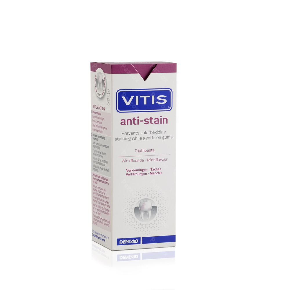 Vitis Anti-Stain Dentrifrice 50ml
