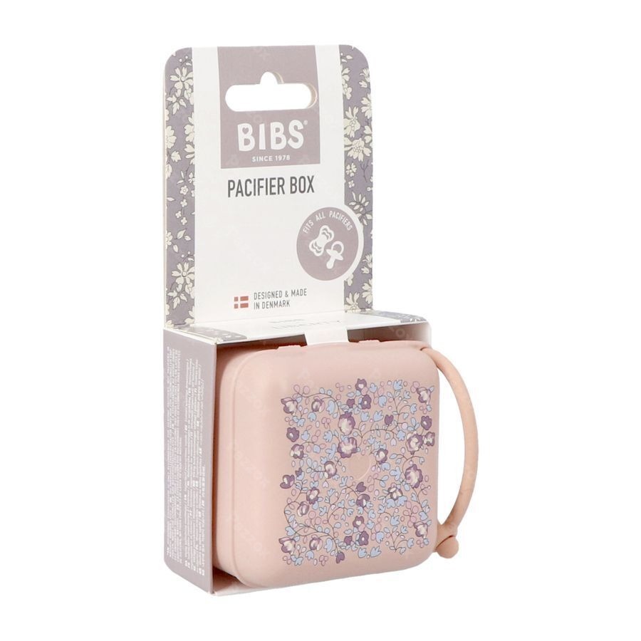 Bibs Pacifier Box Sucette Liberty Blush