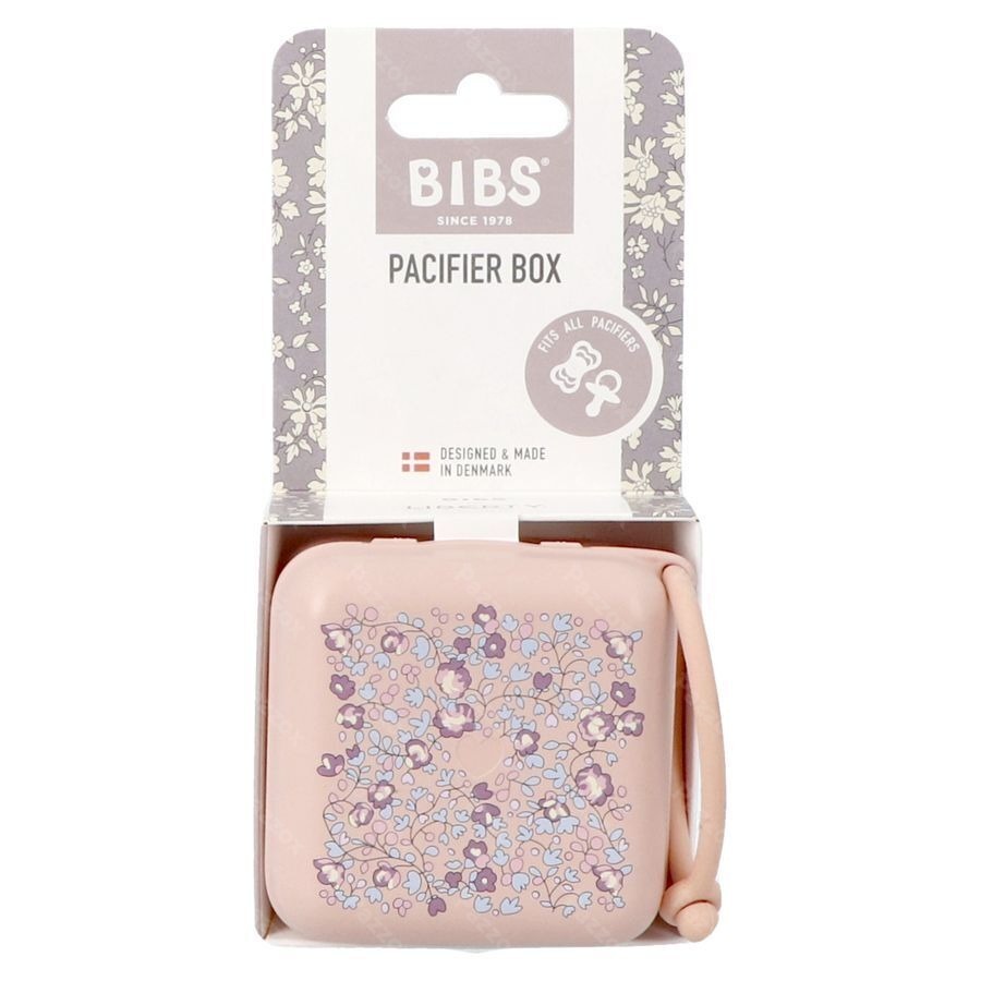 Bibs Pacifier Box Sucette Liberty Blush
