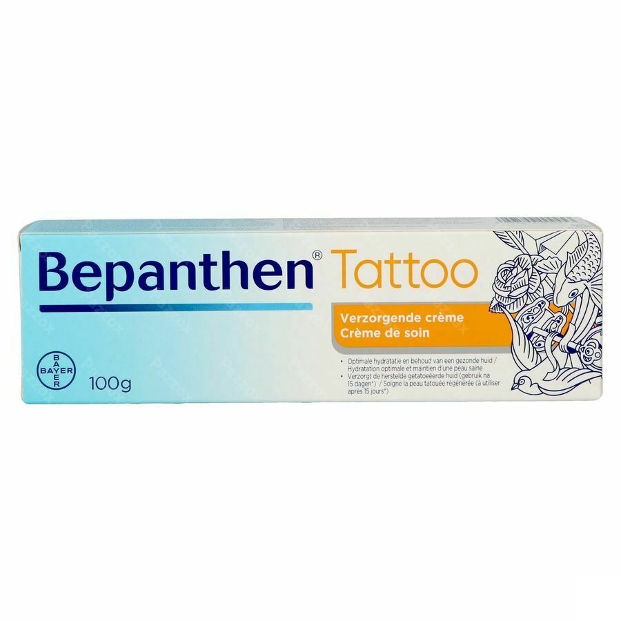 Bepanthen Tattoo Creme Soins Tube 100g