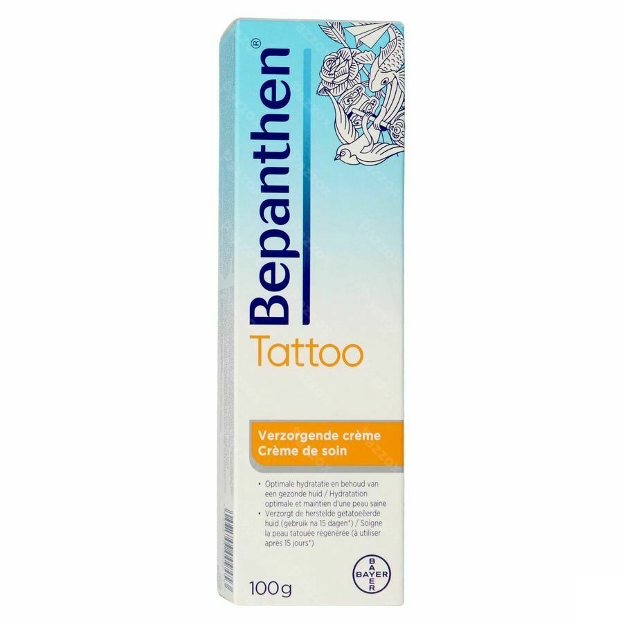 Bepanthen Tattoo Creme Soins Tube 100g