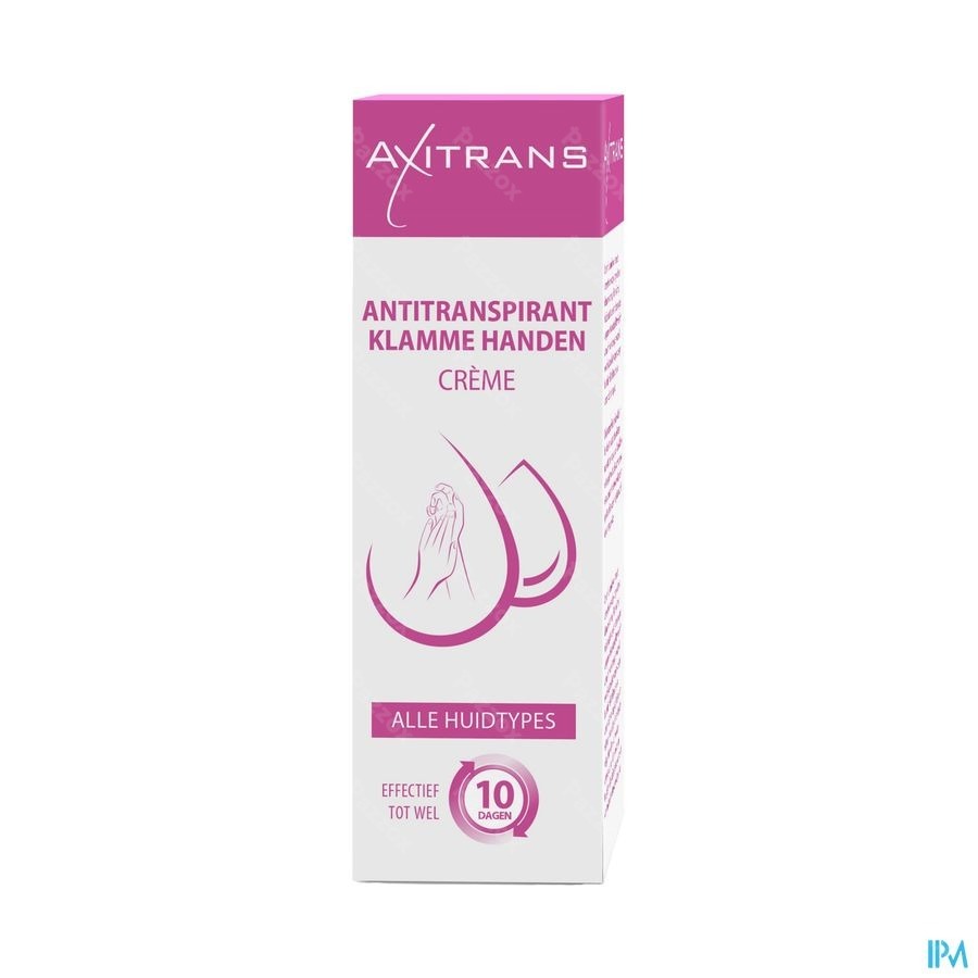 Axitrans Mains Moites Creme Tube 50ml