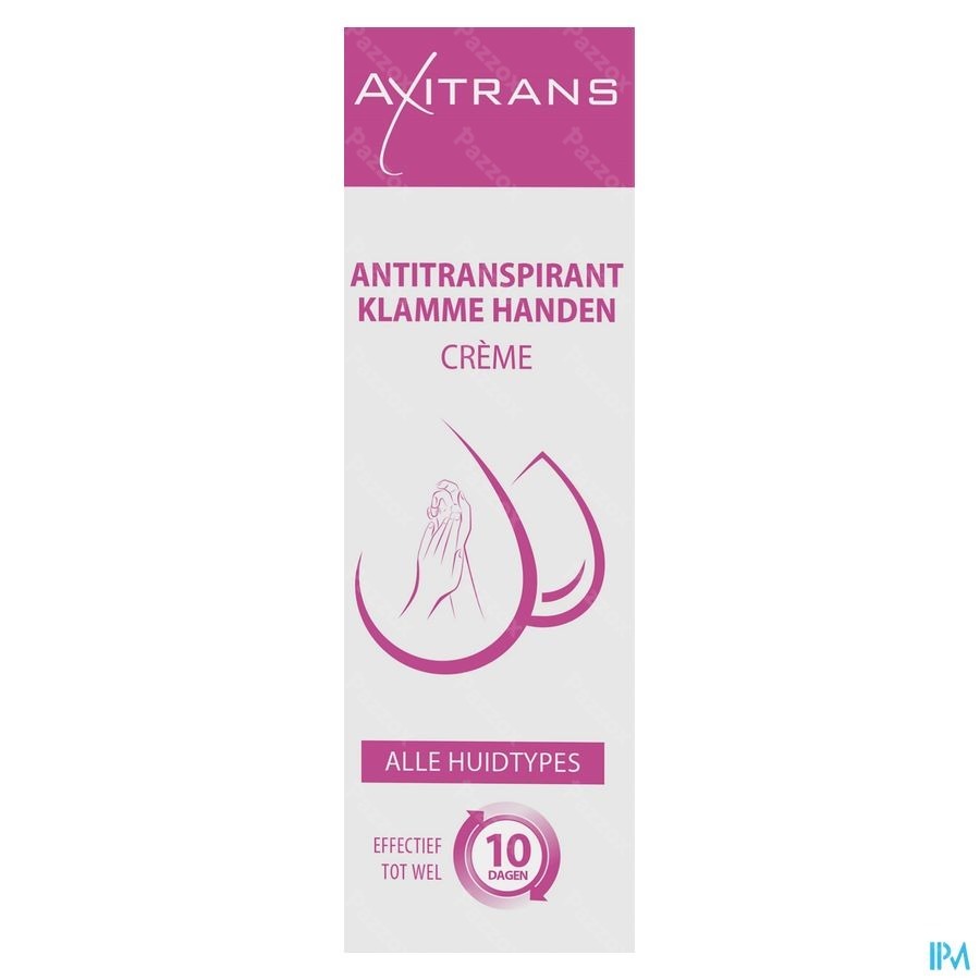 Axitrans Mains Moites Creme Tube 50ml