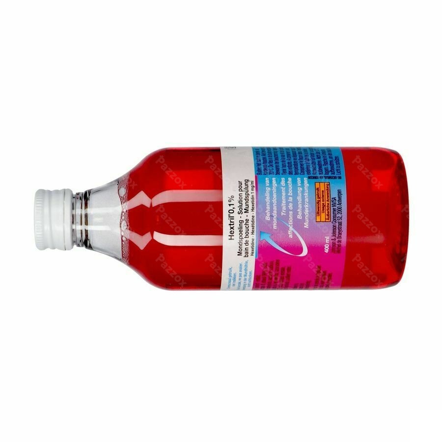 Hextril 0,1% Sol Bain Bouche 400ml