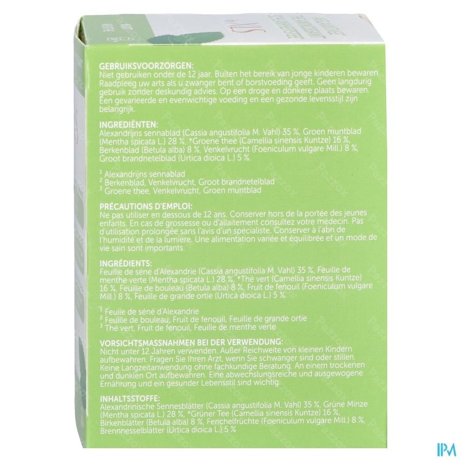 Xls The Amincissant Menthe Sach 24