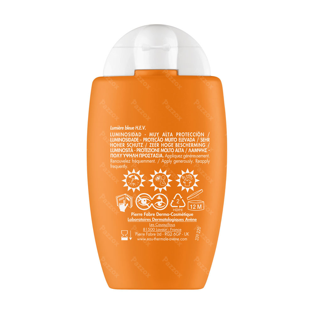 Avene Sol Spf50+ Ultra Fluid Eclat Radiance 50ml