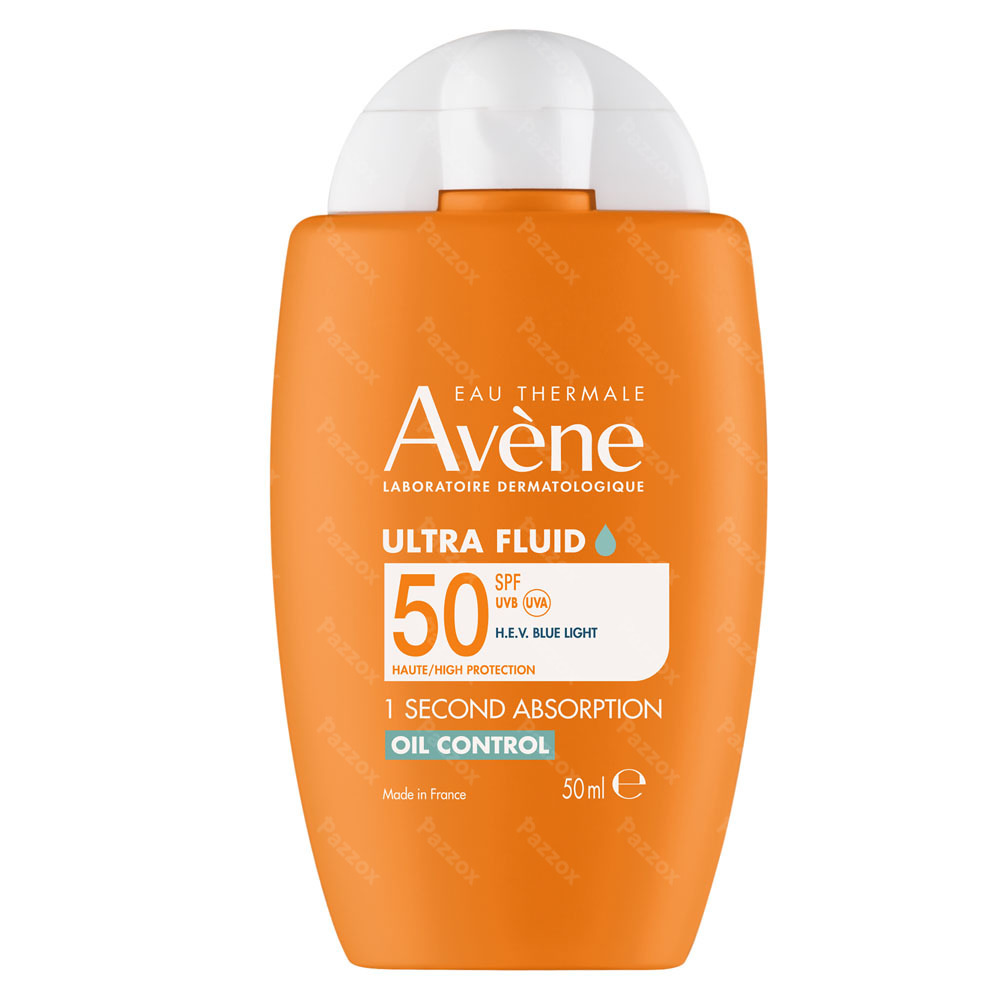 Avène Solaire SPF 50 Ultra Fluid 1 SEC Oil Control 50ml