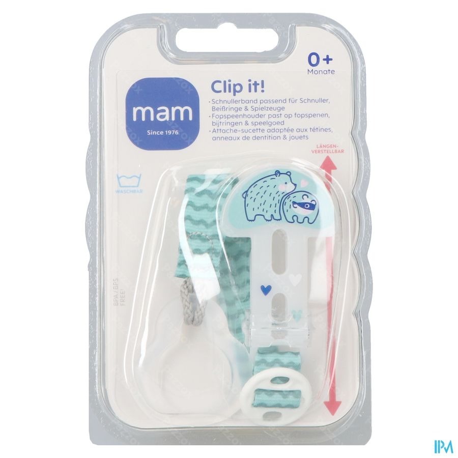 Mam Clip It! Pure Attache-sucette