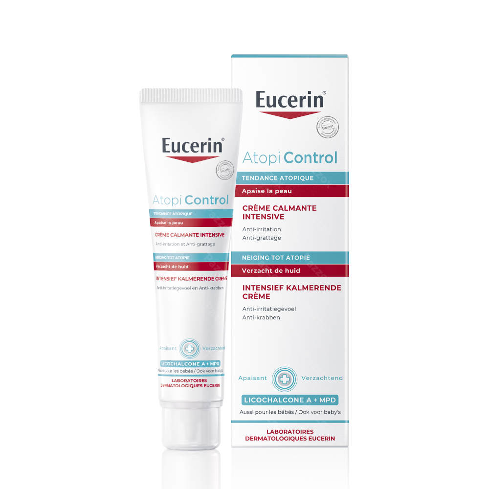 Eucerin AtopiControl Crème Calmante Intensive Peau Sèche à tendance Atopique Tube 40ml