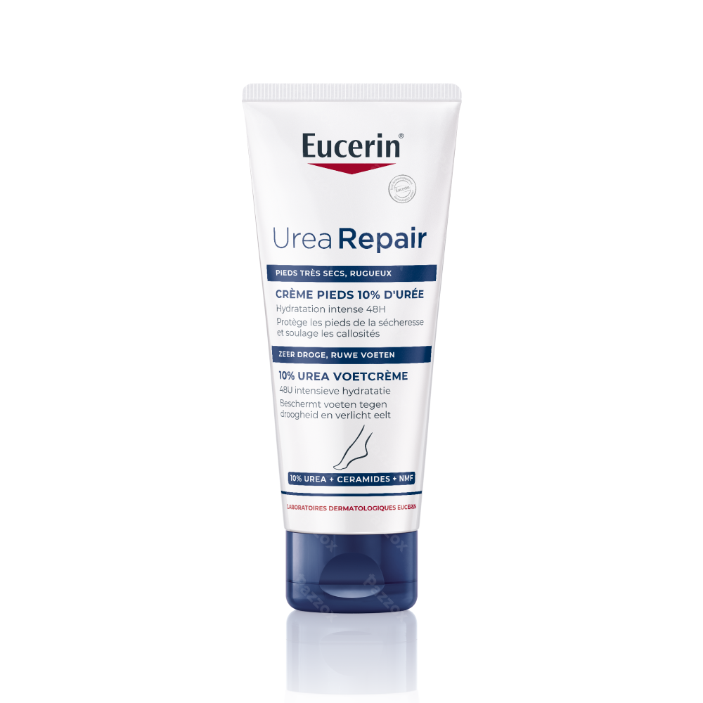 Eucerin UreaRepair Crème Pieds 10% d'Urée Peau Très Sèche et Rugueuse Tube 100ml