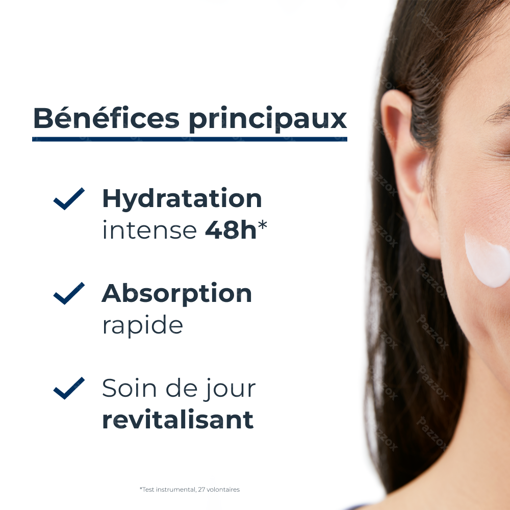 Eucerin UreaRepair Crème Visage Peau Sèche 5% d'Urée Peau Sèche Tube 50ml
