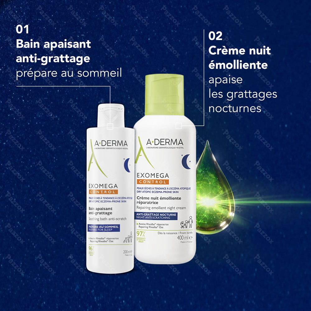 A-Derma ExoMega Control Bain Apaisant 200ml