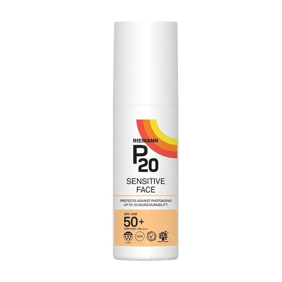 Riemann P20 Crème Solaire Sensitive Visage SPF50+ 50g