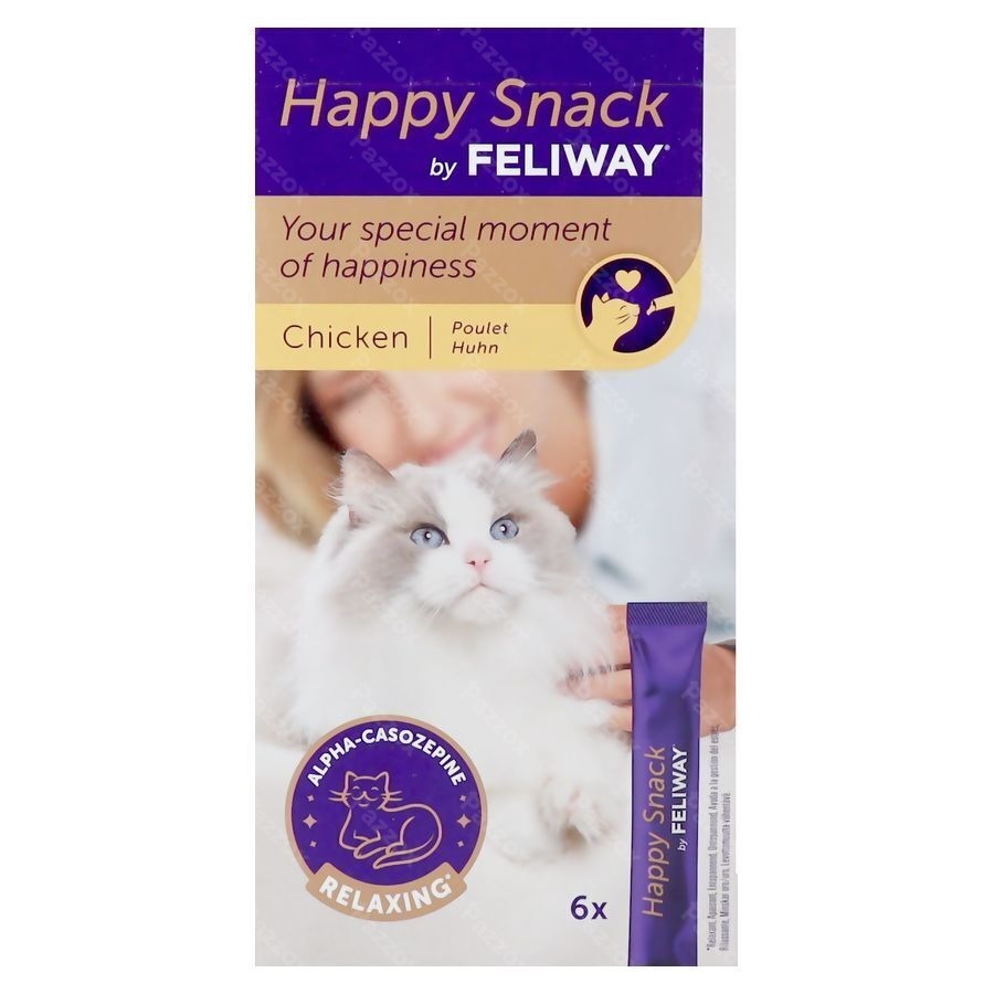 Feliway Happy Snack Poulet 6x15g