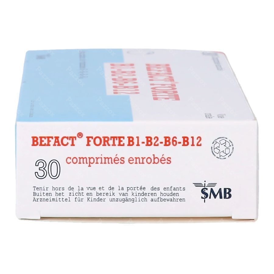Befact Forte B1-b2-b6-b12 Comp Enrobe 30