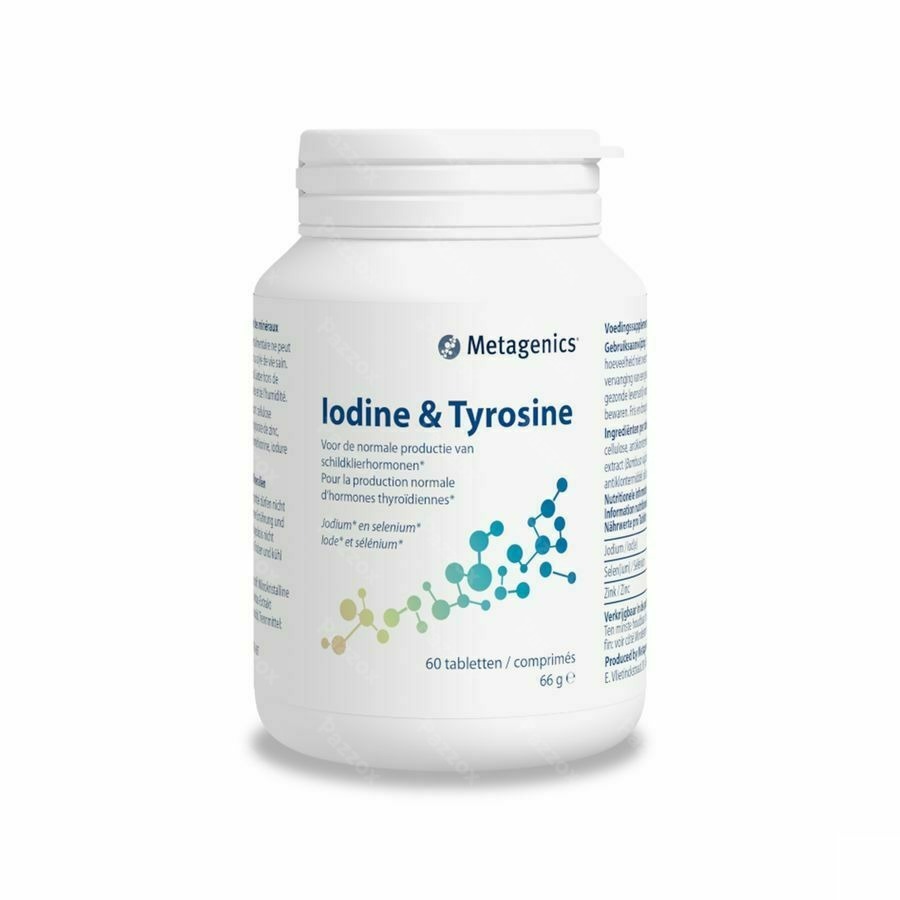 Metagenics Iodine & Tyrosine 60 Comprimés
