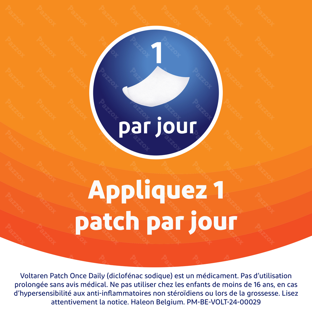 Voltaren Patch 140mg Once Daily 5  Emplatre medicamentaux