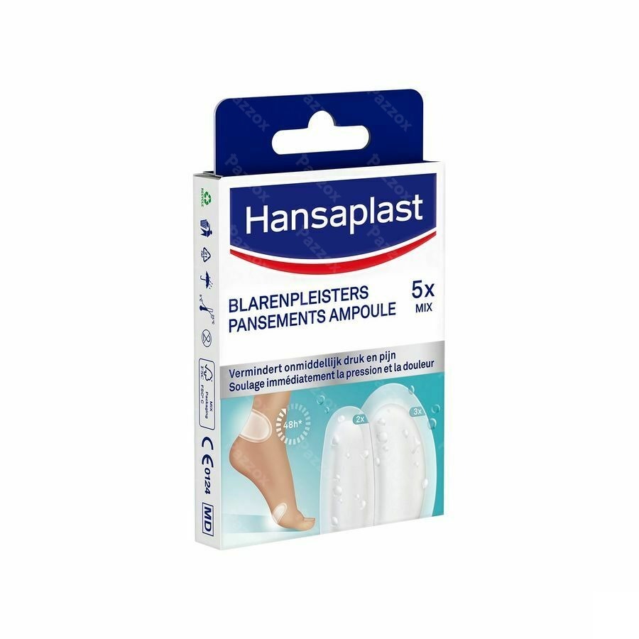 Hansaplast Pansement Ampoules Sos Mix 5