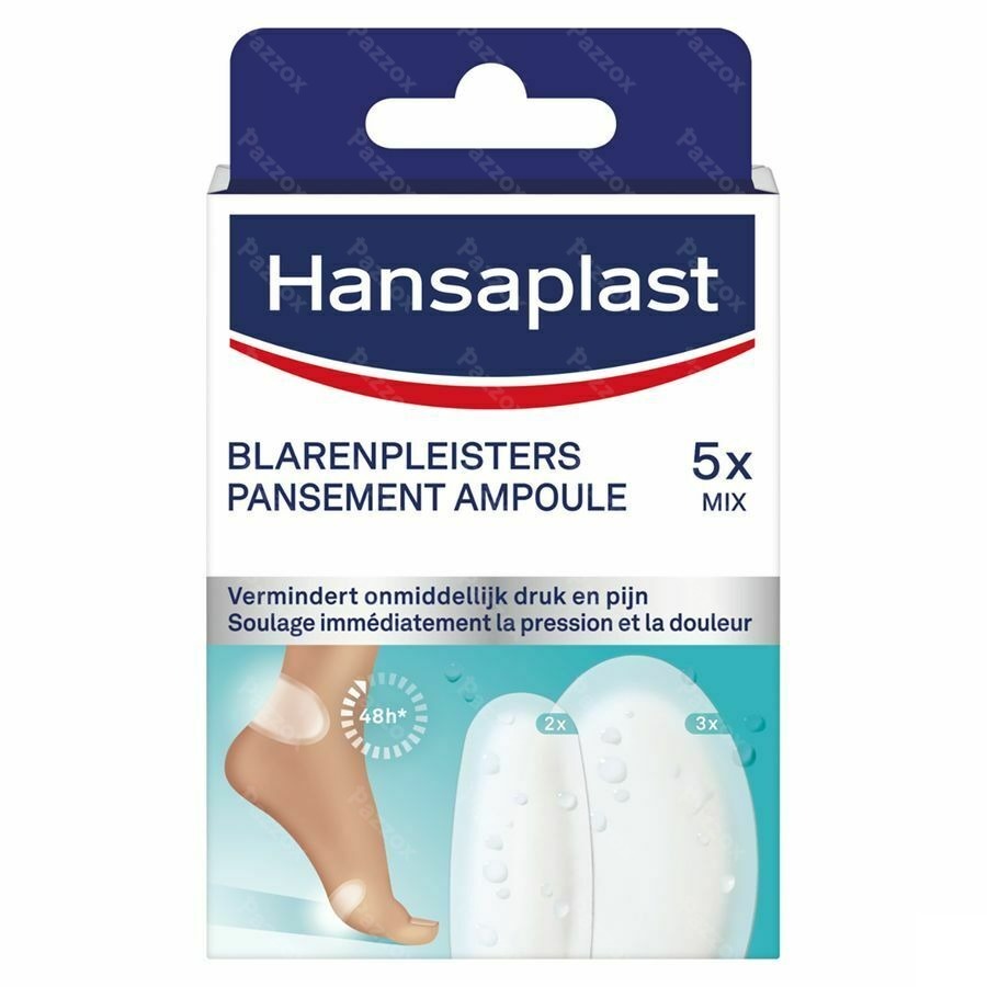 Hansaplast Pansement Ampoules Sos Mix 5