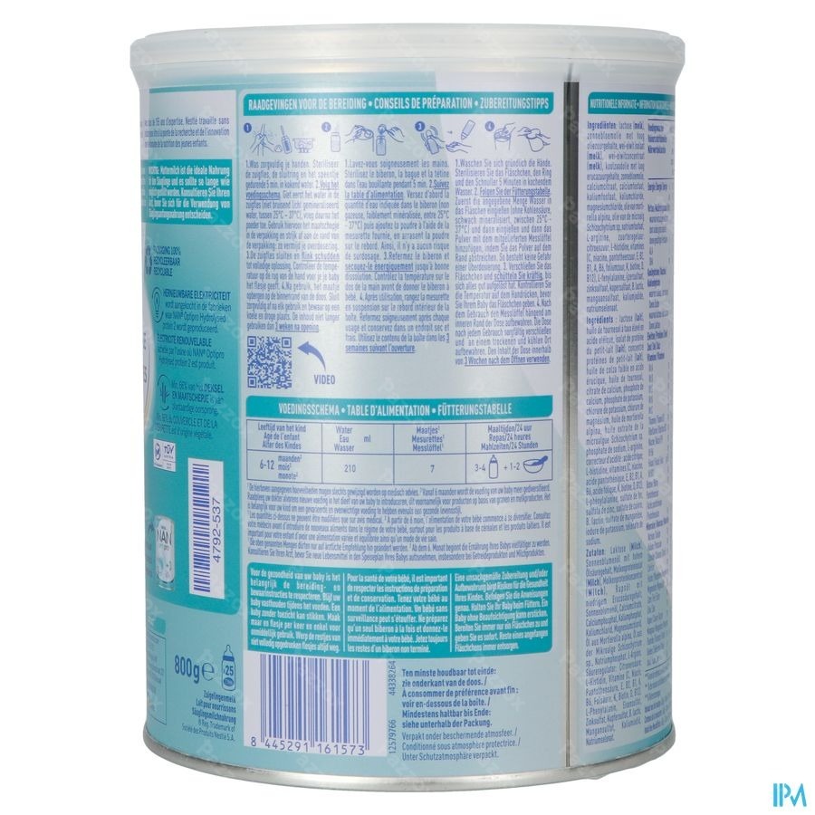 Nan Optipro Hydrolysed Protein 2 800g 
