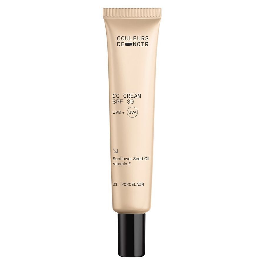 Couleurs De Noir Cc Cream Spf30 01 Porcel. 30ml