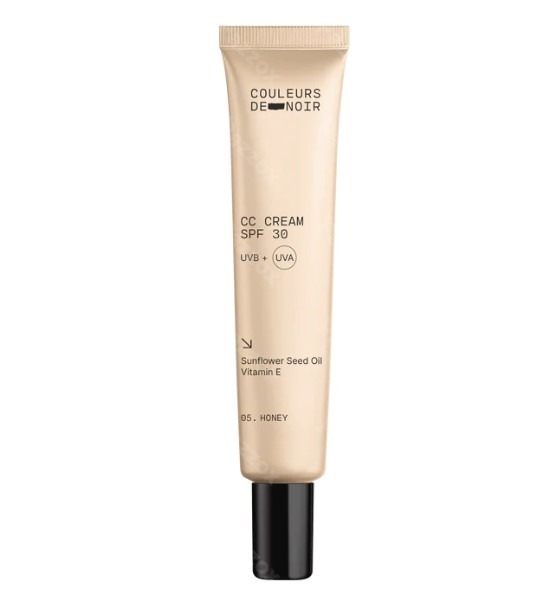 Couleurs De Noir Cc Cream Spf30 05 Honey 30ml