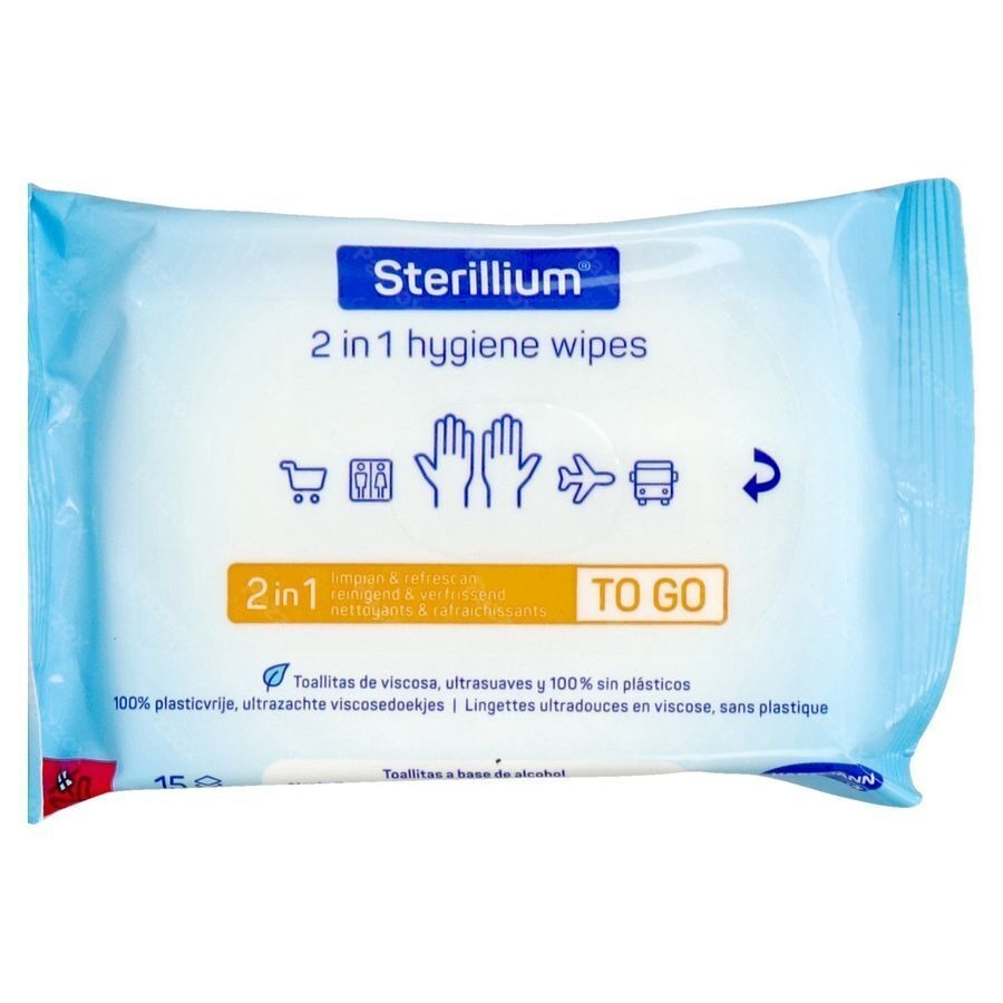 Sterillium 2en1 Lingettes 15