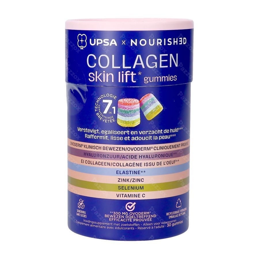 Upsa Nourished Collagen Skin Lift Gommes 30