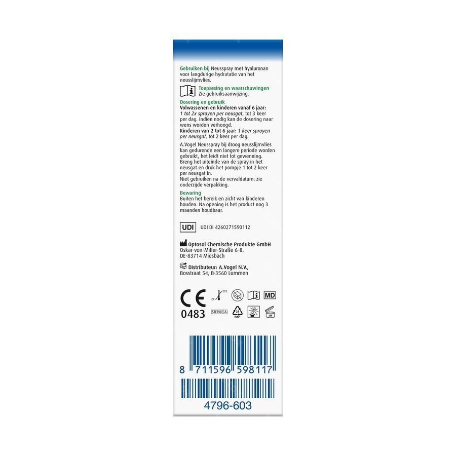 A.Vogel Cinuforce Spray Muqueuse Nasal Seche 15ml