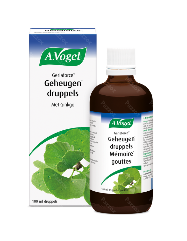 A.Vogel Geriaforce gouttes mémoire 100 ml