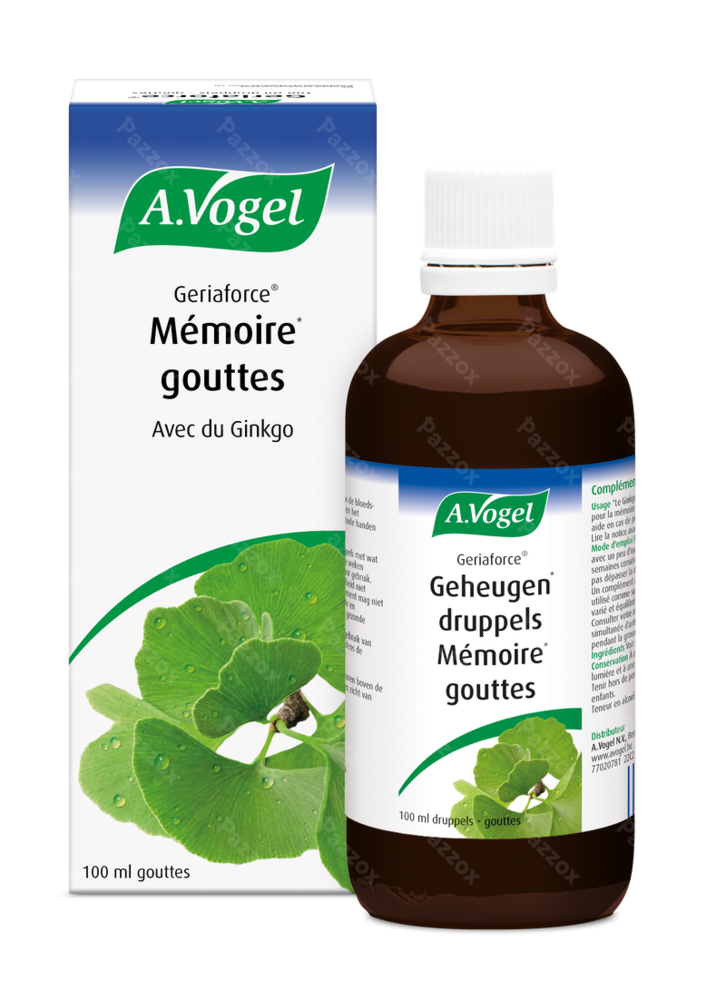A.Vogel Geriaforce gouttes mémoire 100 ml
