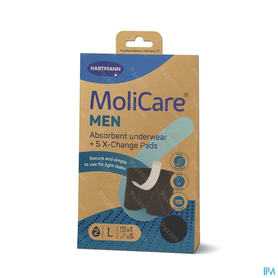 Molicare Sous-vetements Absorbants +5 Pads Men l
