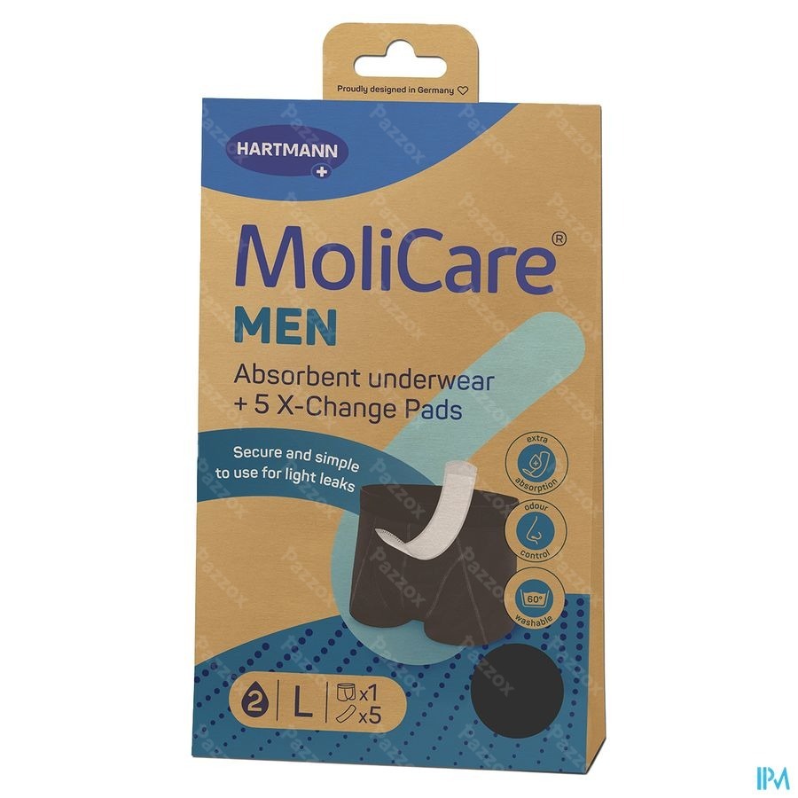 Molicare Sous-vetements Absorbants +5 Pads Men l