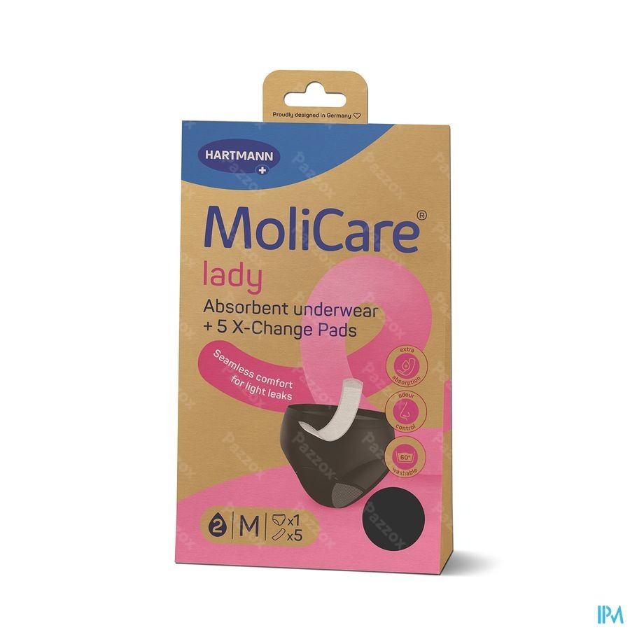 Molicare Sous-vetements Absorbants +5 Pads Lady M