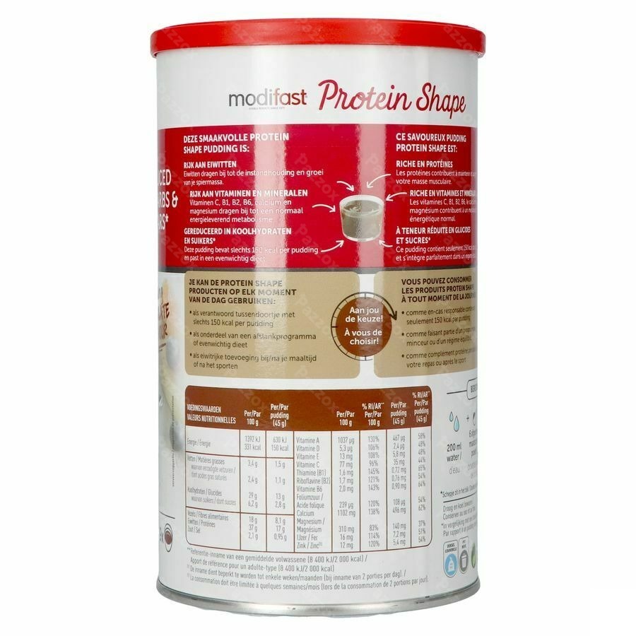 Modifast Protein Shape Pudding Chocolat 405g