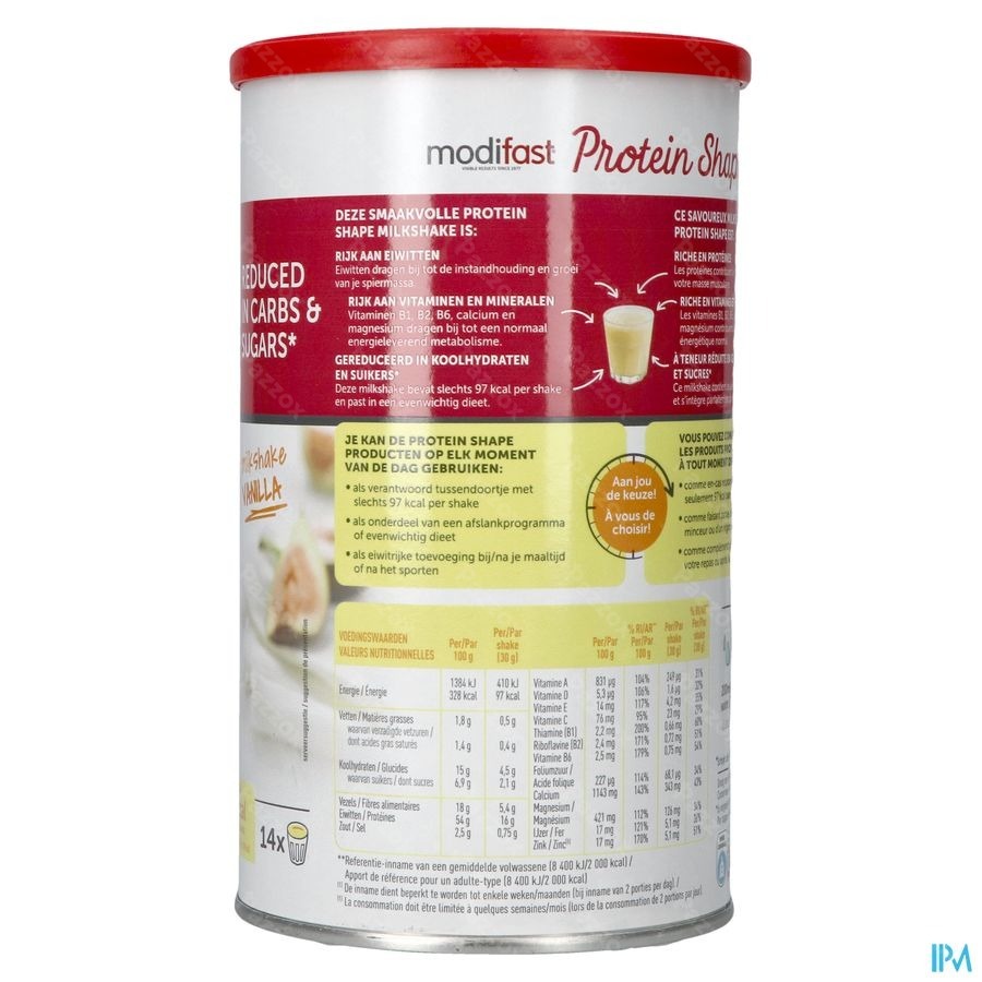 Modifast Protein Shape Vanilla Milkshake 420g
