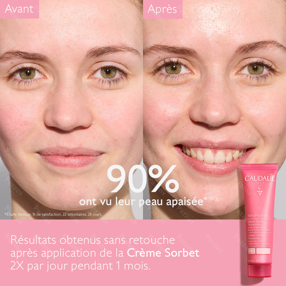 Caudalie VinoHydra Crème Sorbet Hydratante 60ml