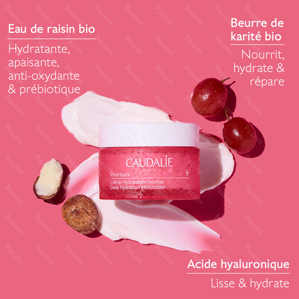 Caudalie VinoHydra Crème Hydratation Intense 50ml
