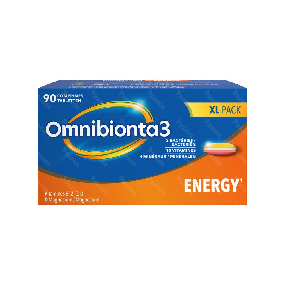 Omnibionta 3 Energy XL Pack 90 Comprimés