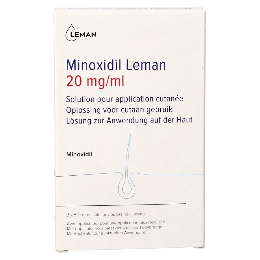 Minoxidil Leman 20mg/ml Sol Applic. Cutanee 3x60ml