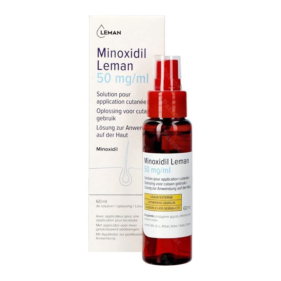 Minoxidil Leman 50mg/ml Sol Applic. Cutanee 60ml