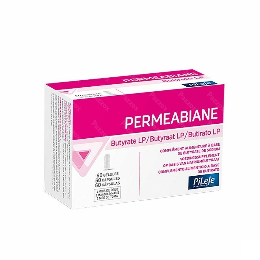 Permeabiane Butyrate Lp Caps 60