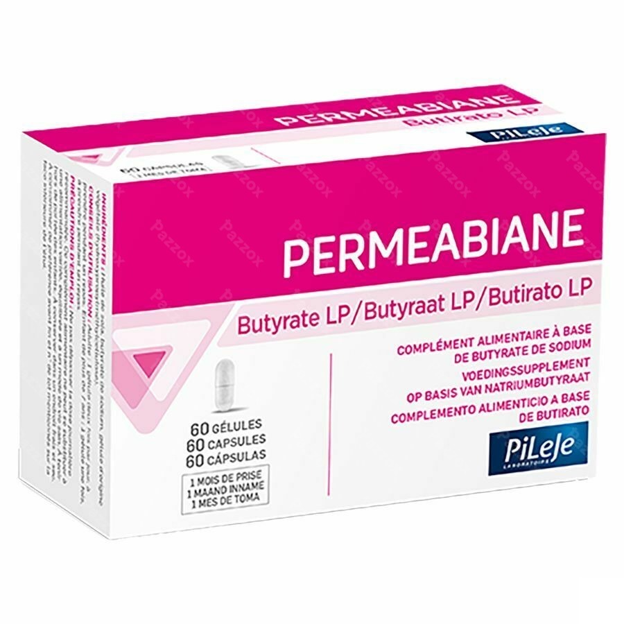 Permeabiane Butyrate Lp Caps 60