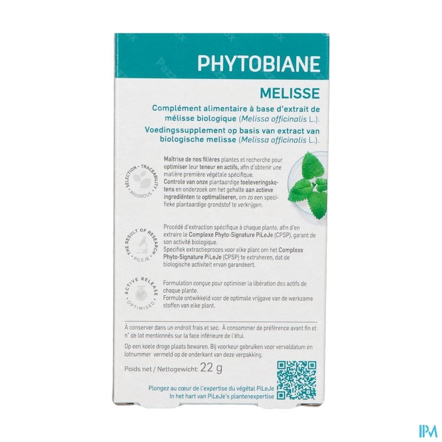 Phytobiane Melisse Comp 30