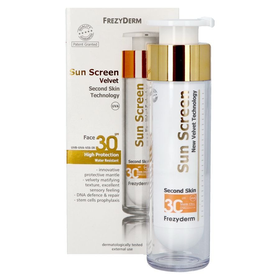 Frezyderm Sunscreen Velvet Face SPF30 50ml