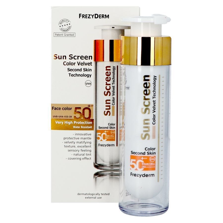 Frezyderm Sunscreen Velvet Color Face Spf50+50ml