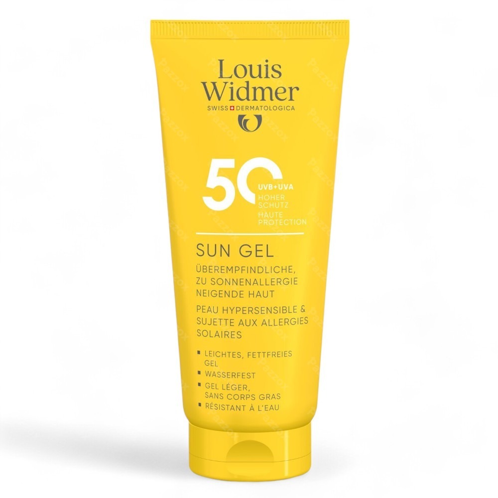 Louis Widmer Suncare Sun Gel 50 Sans Parfum 100ml