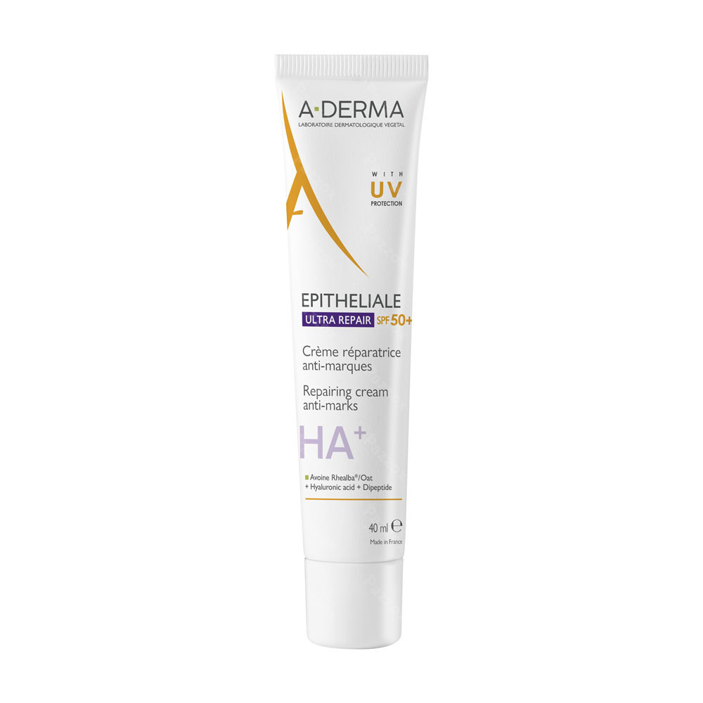 Aderma Epitheliale Creme SPF50+ Anti-marques 40ml