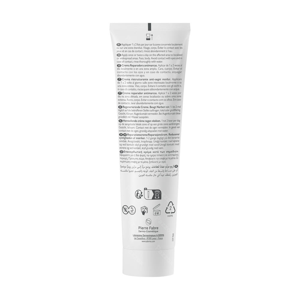 Aderma Epitheliale Creme SPF50+ Anti-marques 100ml